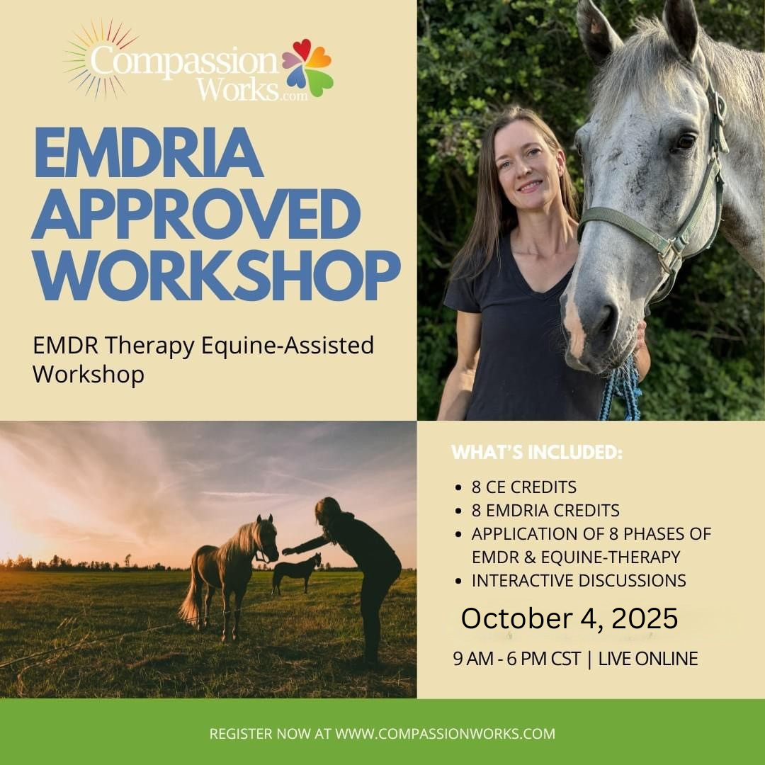 EMDR Therapy Equine-Assisted Virtual Workshop