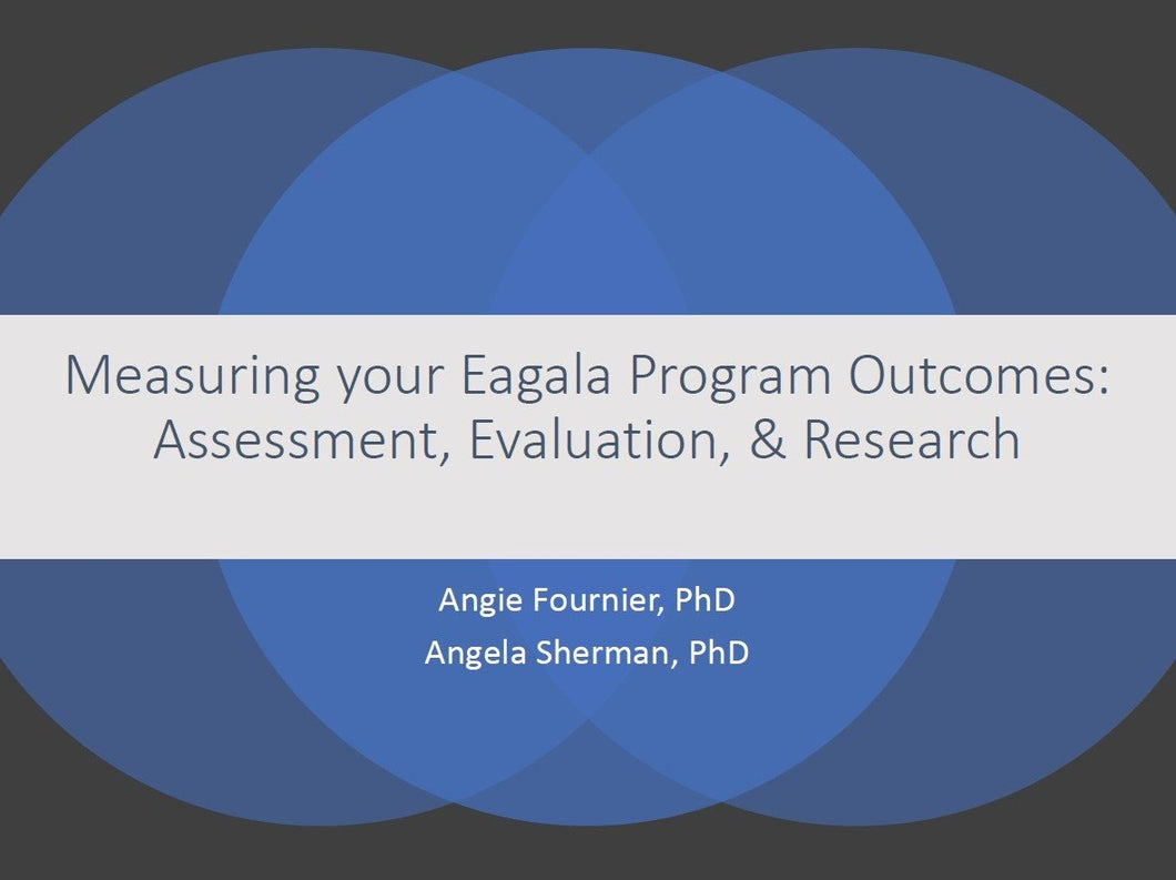Measuring your Eagala Program Outcomes: Assessment, Evaluation, and Research