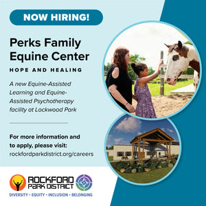Now hiring  Full-time Equine Specialists and Program Manager - Rockford, IL