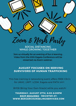 August 27, 2020 Southeast Florida Eagala Networking Meeting + Workshop